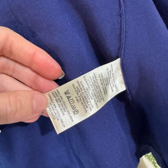 Anthropologie Maeve Linen Blend Halter Vest | M petite | new NWT - Picture 13 of 16